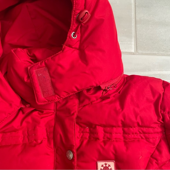 Red Down Parka Puffer - Picture 5 of 11